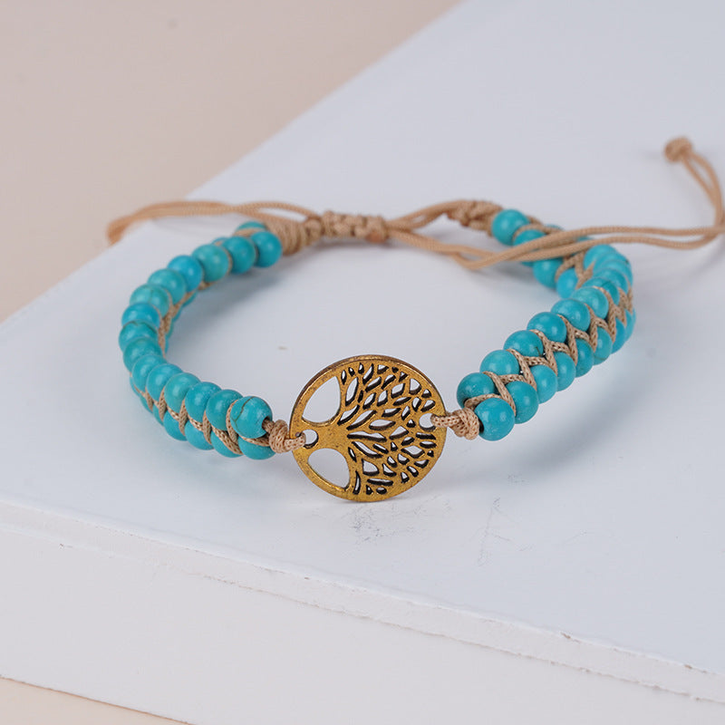 Tree-of-life Adjustable Yoga Bracelet