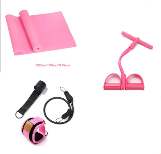 TPE yoga stretch drag strap
