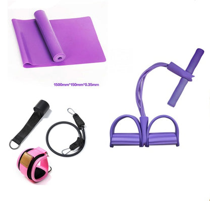 TPE yoga stretch drag strap